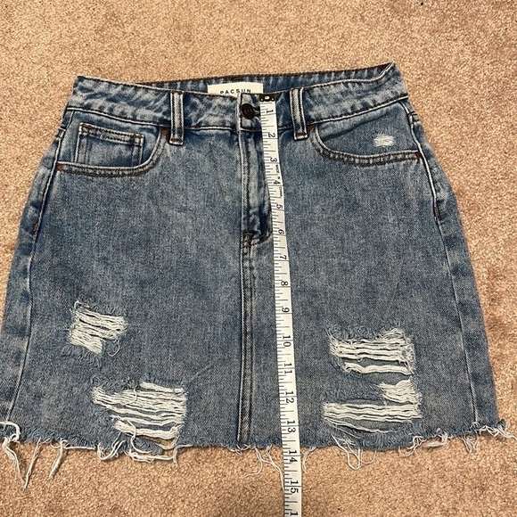 Pacsun denim skirt size 24 - Picture 4 of 5